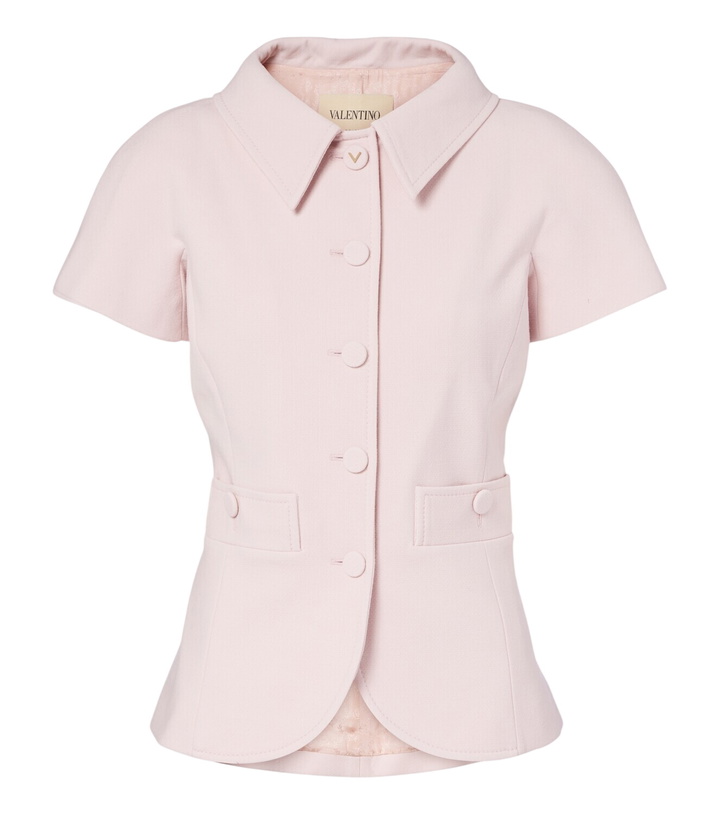 Photo: Valentino Wool-blend jacket