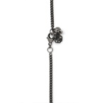 Alexander McQueen - Gunmetal-Tone Necklace - Silver