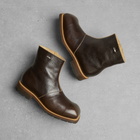 Our Legacy Men's Leather Engine Boot in Deep Americano