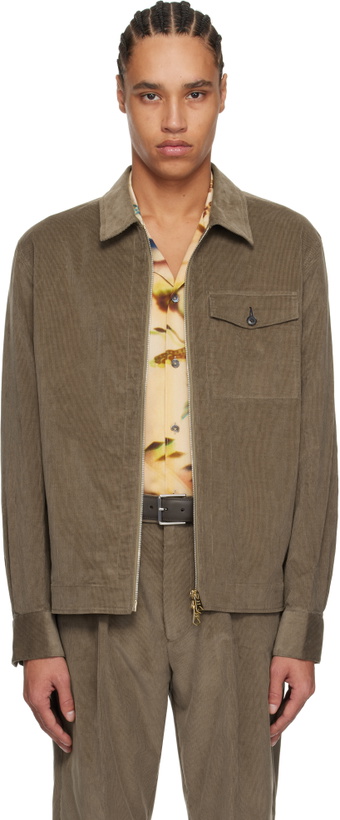 Photo: Paul Smith Brown Zip Jacket