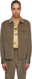 Paul Smith Brown Zip Jacket