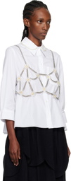 Noir Kei Ninomiya Silver Petal Body Chain