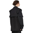 Random Identities Black Shrug Jacket