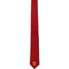 Paul Smith Red and Black Manchester United Edition Polka Dot Tie