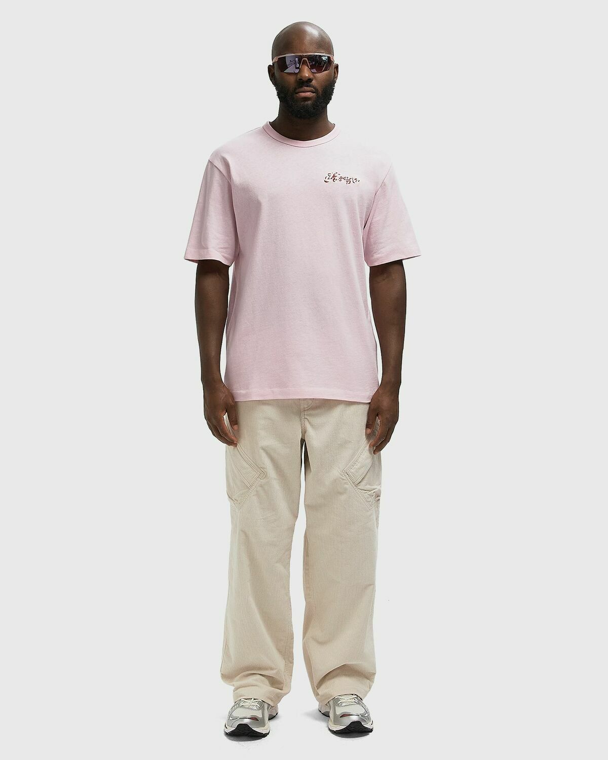 Kenzo GOTS WINTER HOLIDAYS EMB TEE pink Mens Shortsleefe