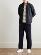 Portuguese Flannel - Atlantico Slim-Fit Button-Down Collar Cotton-Seersucker Shirt - Blue