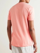 Altea - Lewis Slim-Fit Stretch-Cotton Jersey T-Shirt - Orange