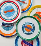 Bitossi Bel Paese set of 6 porcelain plates
