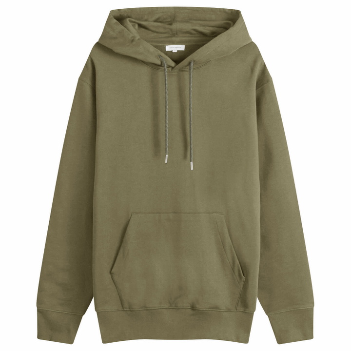 Photo: Norse Projects Men's Standard Hoodie in Sediment Green