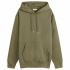 Norse Projects Men's Standard Hoodie in Sediment Green