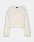 Steve Madden Leites Jacket Long Sleeve in Ivory