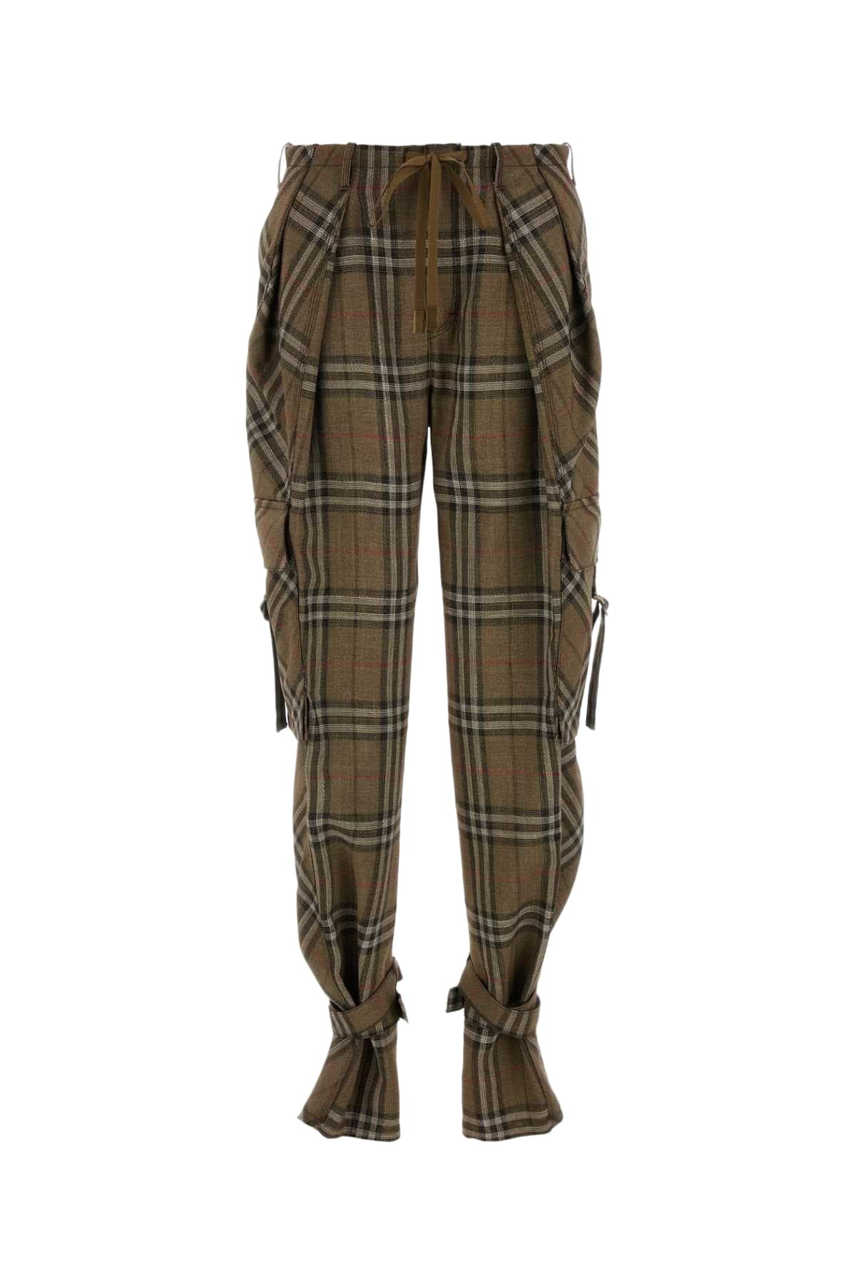 パンツ Burberry Embroidered Viscose Blend Cargo Pant Burberry Embroidered Viscose Blend Cargo Pant Burberry