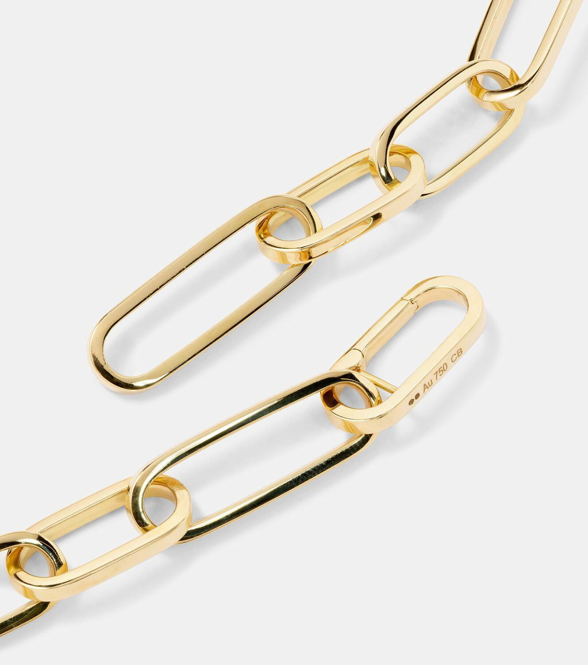 Bucherer Fine Jewellery Link 18kt gold necklace with diamonds