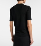 The Row Ozzi silk-blend T-shirt
