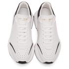 Dolce and Gabbana White and Black Daymaster Sneakers