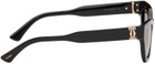 Cartier Black Cat-Eye Sunglasses