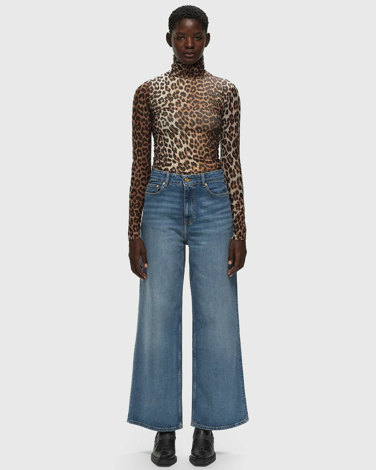 2024年冬【法人向けお歳暮】 Stretch Ganni Denim GANNI Jeans Blue Andi パンツ