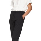 Fendi Black Cotton Lounge Pants