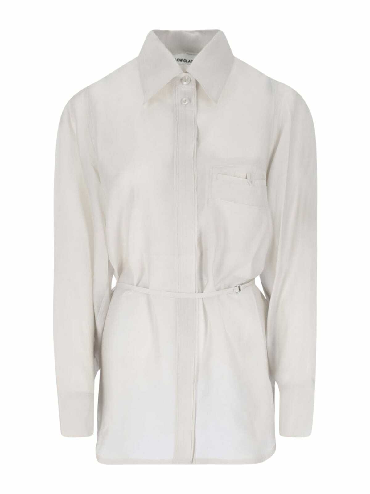 Low Classic Shirt With Belt