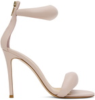 Gianvito Rossi Pink Bijoux Heeled Sandals