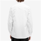 Givenchy Men's 4G Embroidered Poplin Shirt in White