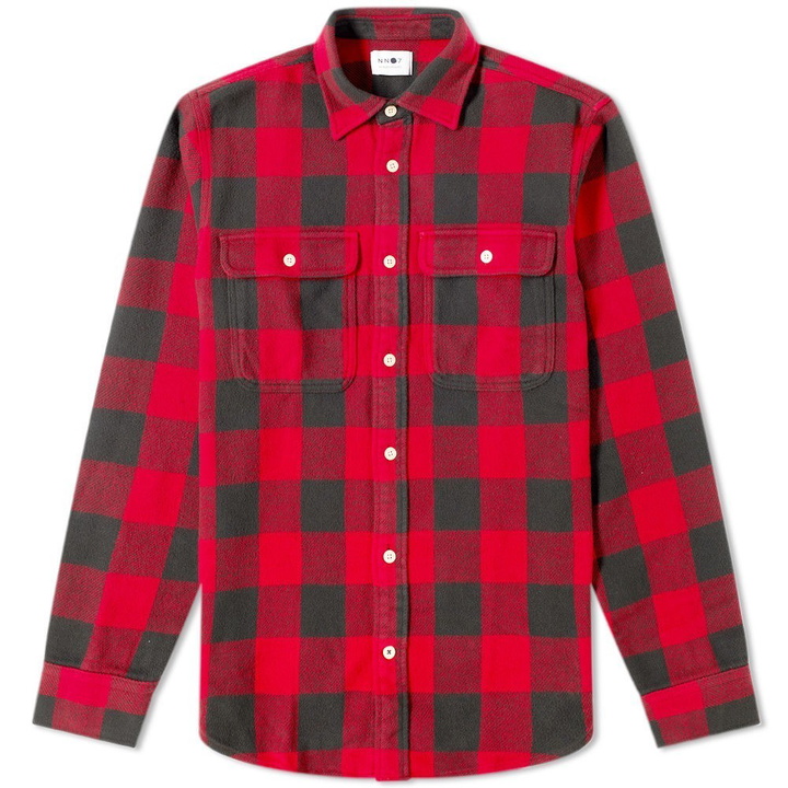 Photo: NN07 Alf Buffalo Check Overshirt