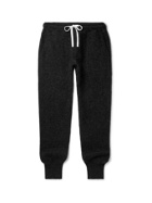 YINDIGO AM - Tapered Cashmere Sweatpants - Black