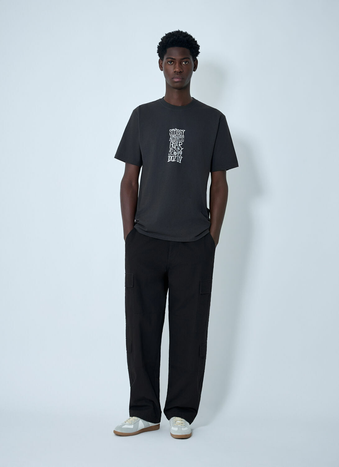Stüssy Logo Motif T-Shirt