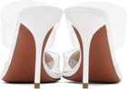 ALAÏA White Le Coeur Mules