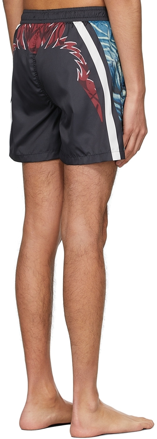 Phipps Black Dragon Swim Shorts