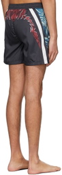 Phipps Black Dragon Swim Shorts