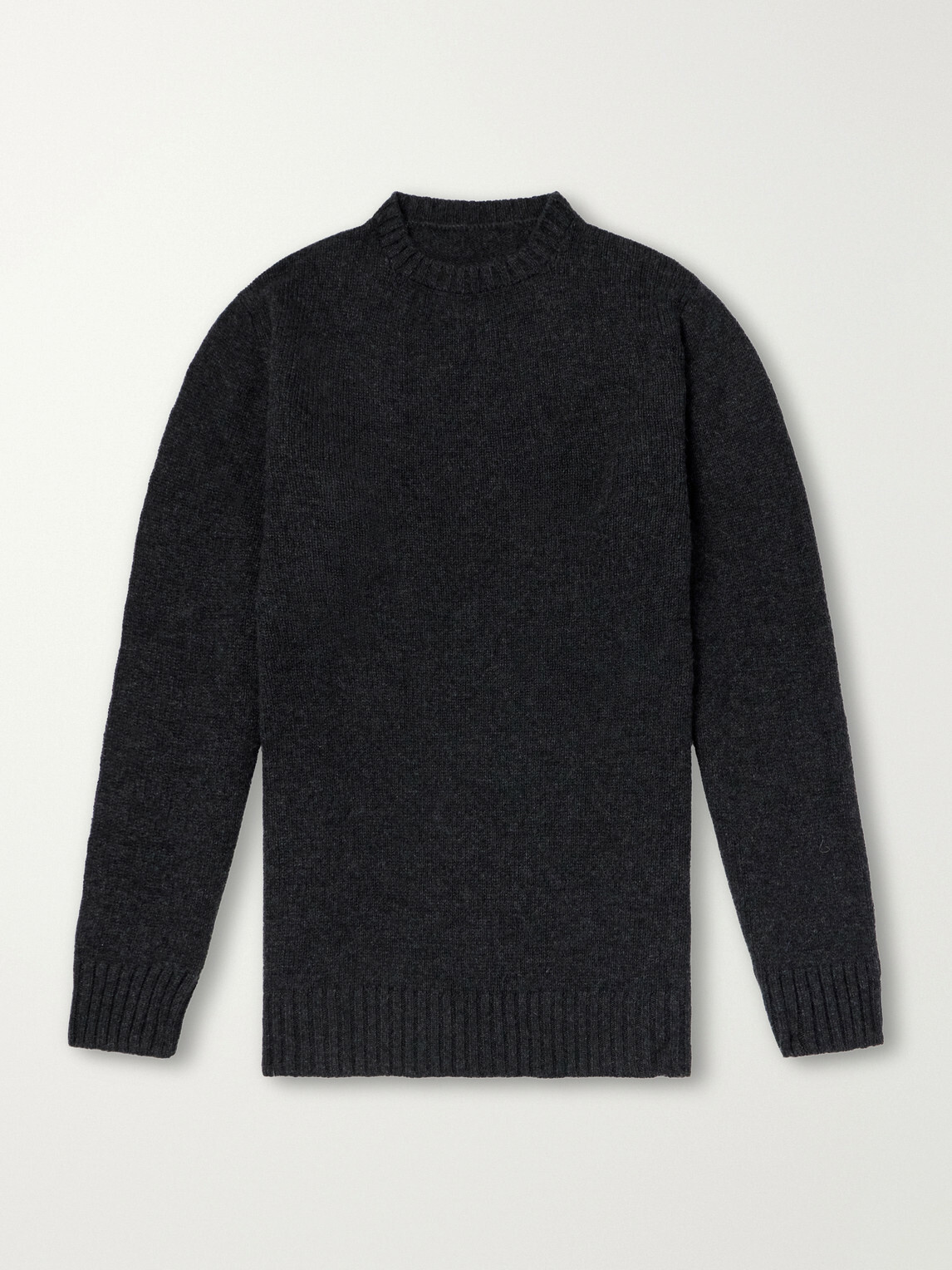 Anderson & Sheppard - Super Soft Cashmere Sweater - Gray