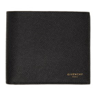 Givenchy Black and Yellow Calfskin Bifold Wallet