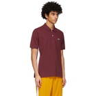 Lacoste Burgundy Ricky Regal Edition Pique Polo