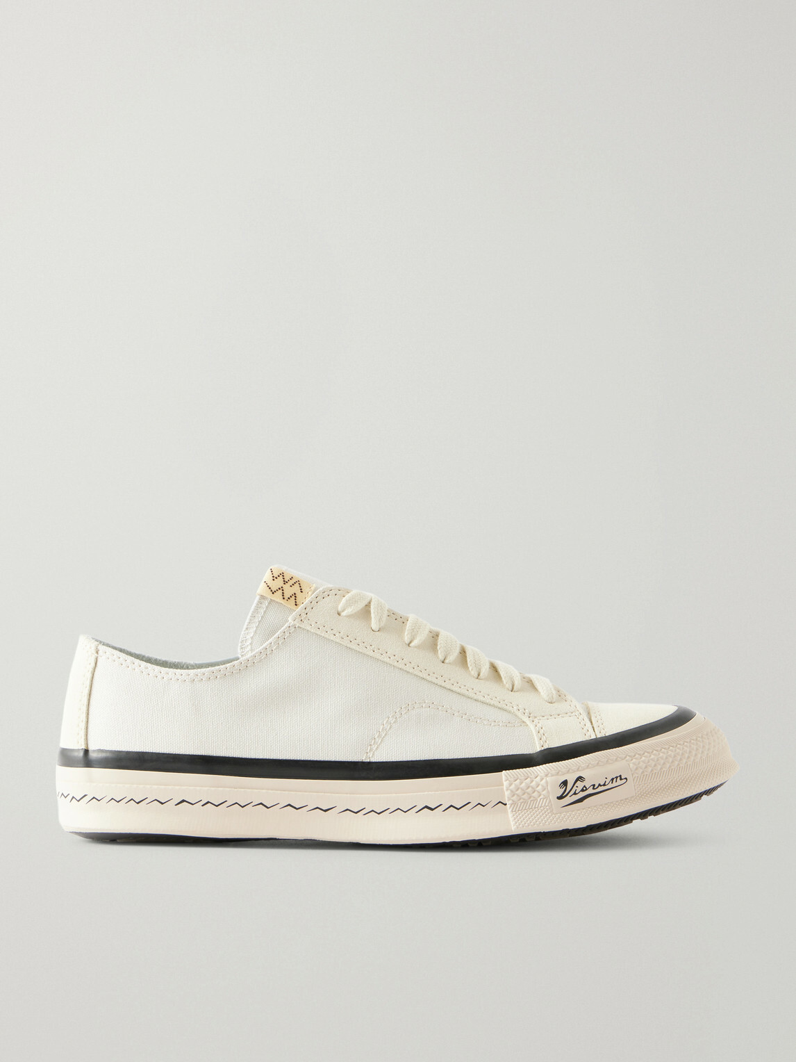 Visvim - Nolan Suede-Trimmed Canvas Sneakers - Neutrals
