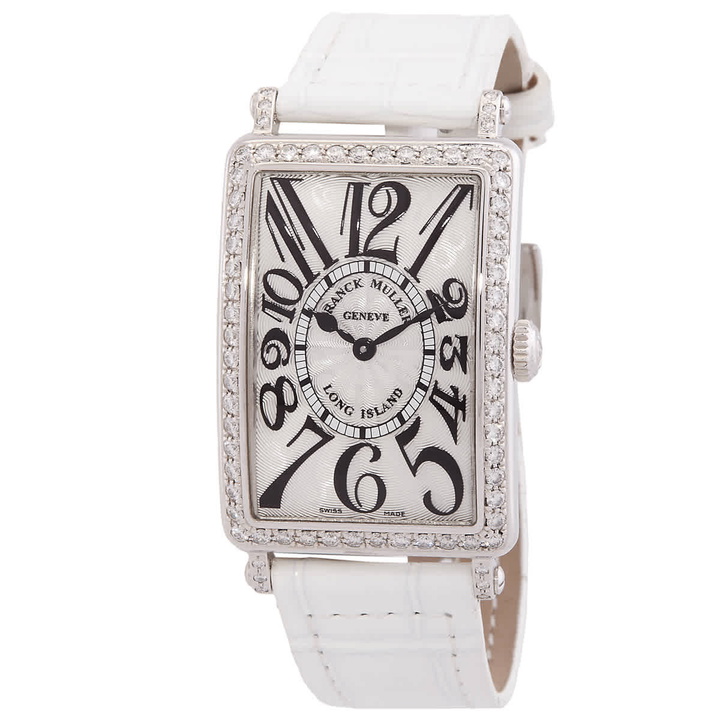 Photo: Franck Muller Long Island Quartz Diamond Silver Dial Unisex Watch 952 QZ D 1R HO AC