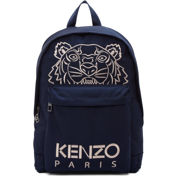 Photo: Kenzo Navy Embroidered Tiger Backpack