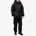 Eastlogue Men's Utility Shield Parka Jacket in Black