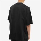 Vetements Men's 4 Seasons Embroidered Logo T-Shirt in Black