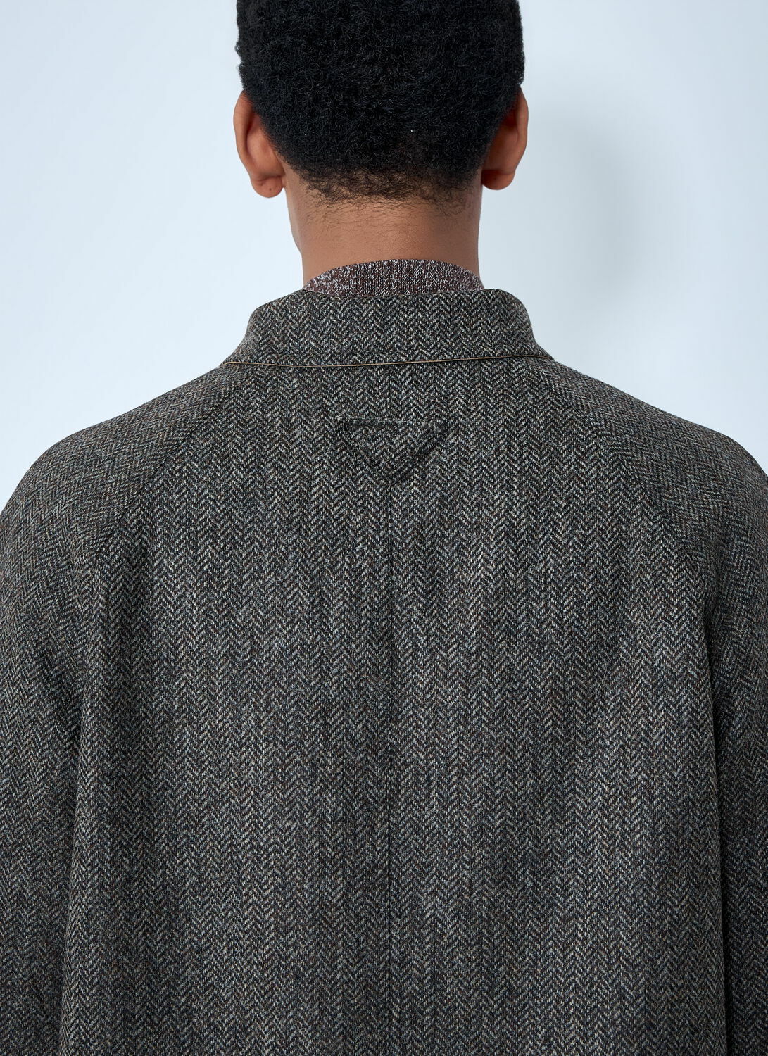 Prada Reversible Buttoned Coat