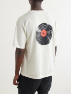 DISTRICT VISION - California Printed Cotton-Jersey T-Shirt - Neutrals
