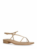 STUDIO AMELIA 10mm Cross Front Leather Flats