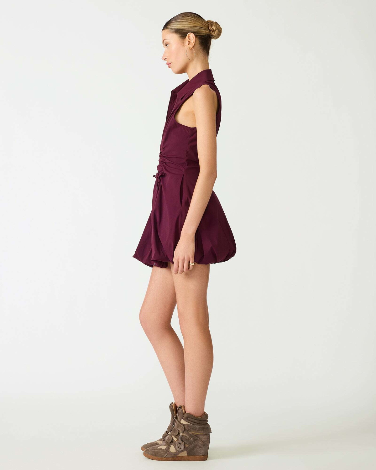 Steve Madden Daisie Dress in Purple