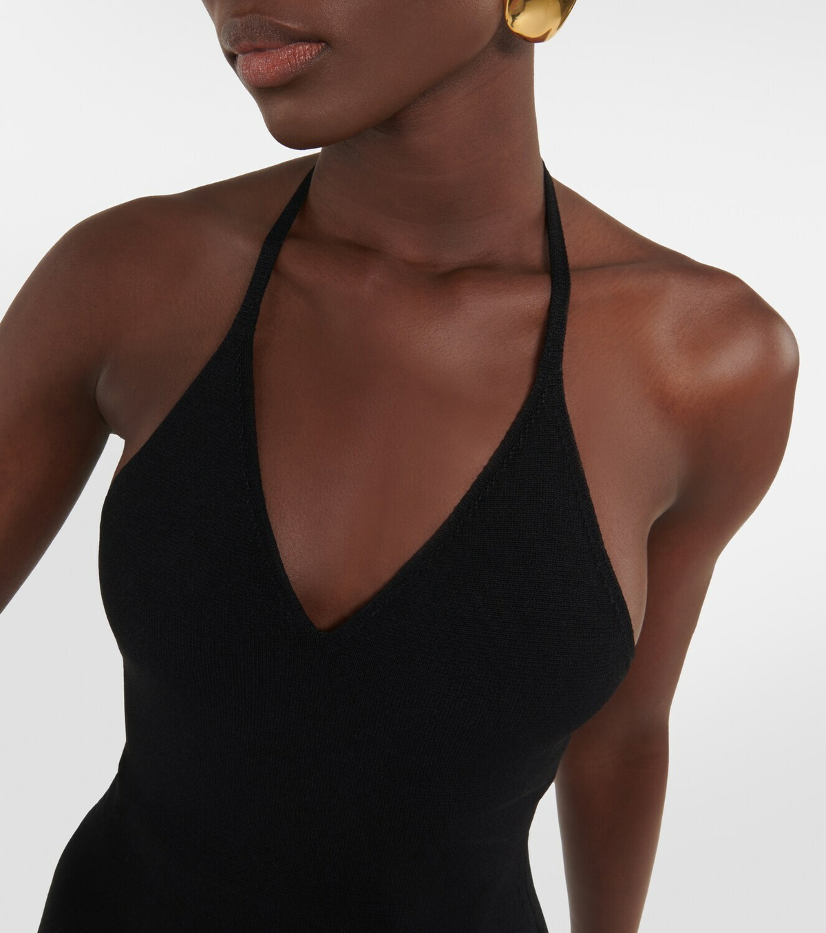 Khaite Thaiane halterneck top