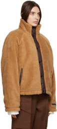 HALFBOY Brown Teddy Jacket