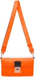 Maison Margiela Orange Mini New Lock Pouch