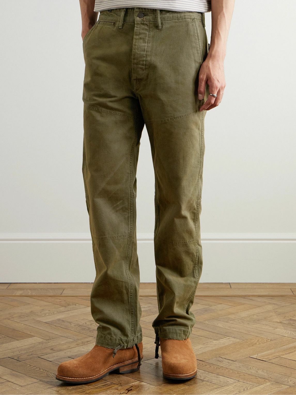 RRLオリーブ トラウザーズ　USスタンダード RRLオリーブ トラウザーズ USスタンダード 【公式通販】