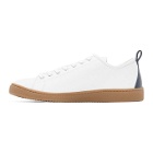 PS by Paul Smith White and Navy Miyata Sneakers