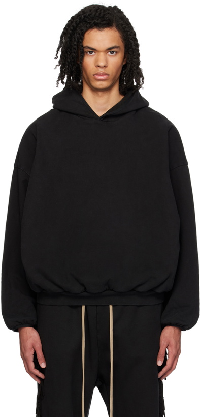 Photo: Fear of God Black Patch Hoodie