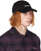 Off-White Black Helvetica Baseball Cap